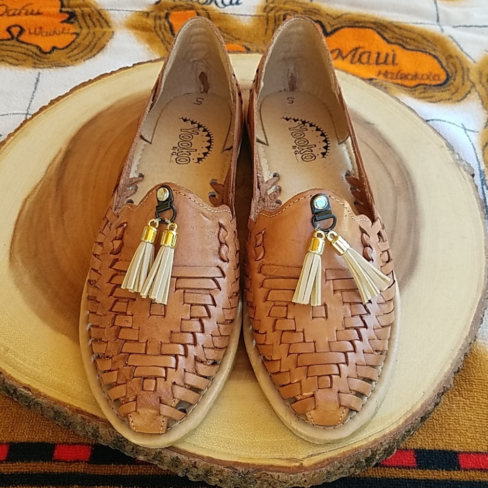 Hand Made Haurachi NWOT SZ 7.5 Leather